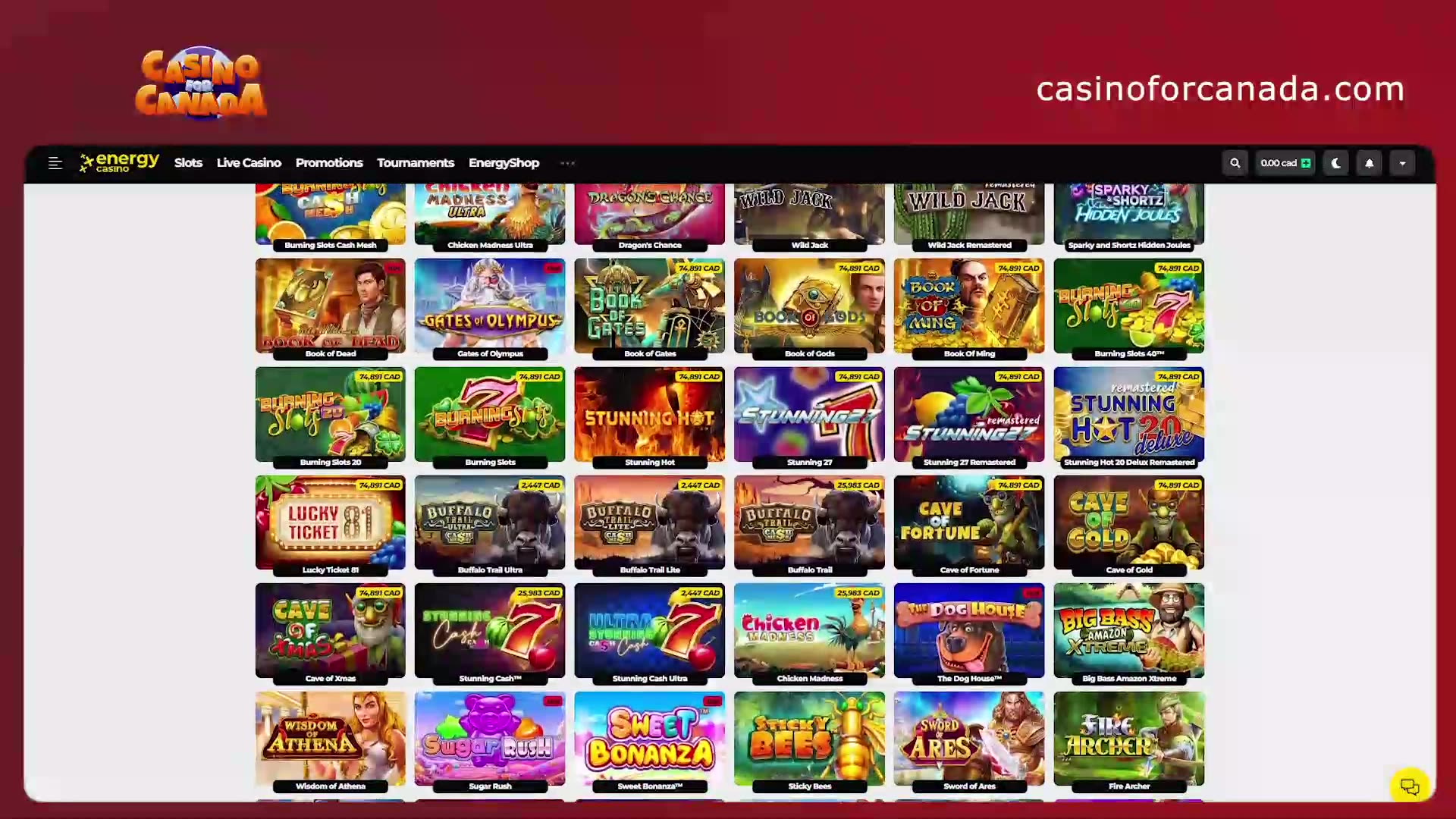 Energy Casino Review