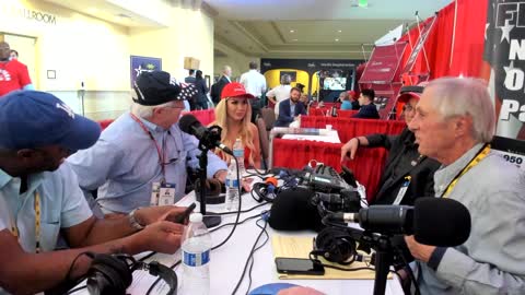 American Adversaries on Radio Row CPAC 2022 Part 4