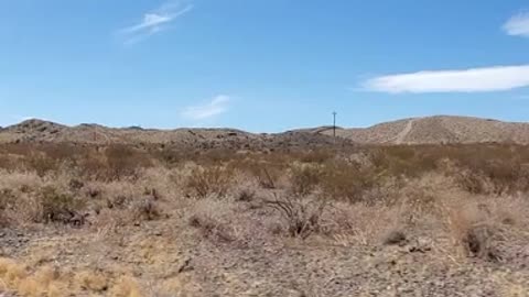 A desert drive