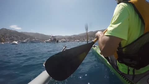 Solo 30-Mile Paddle Newport Beach to Catalina Island