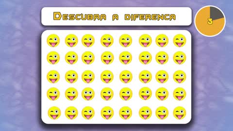 Qual o emoji diferente nivel facil? What is the different emoji? level easy