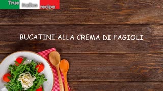 ENG - Bucatini alla crema di fagioli