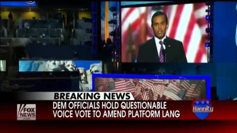 Democrats booing Jerusalem and God are put back into the Platform Sept 05, 2012 fully soured