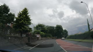 Go pro fast lapse driving near the Lake District