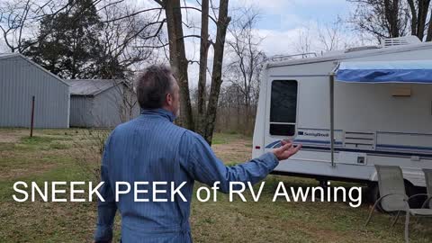 SNEEK PEEK at FUTURE Video of RV Awning Installation