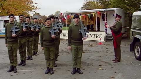 Mr. Bean - Very funny - Mr. Bean, Army Scene