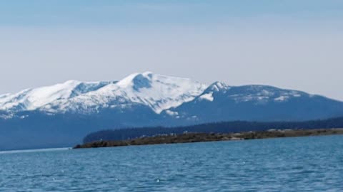 Kayaking in Juneau, Alaska on a Beautiful Day