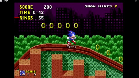 Classic Sonic Simulator Spring Stadium Blast Part 1