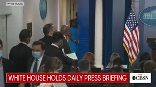 Psaki snaps at a reporter after being asked about Biden's plummeting poll numbers