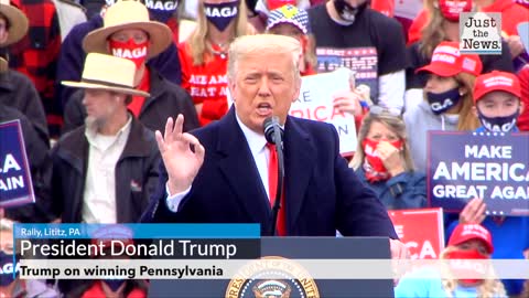Trump on winning Pennsylvania