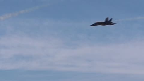 Blue angels fly by at MCAS Miramar