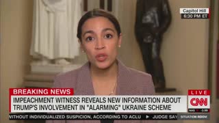 AOC speaks with Wolf Blitzer about impeachment efforts