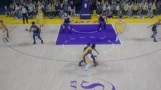 Lebron with the spectacular pass
