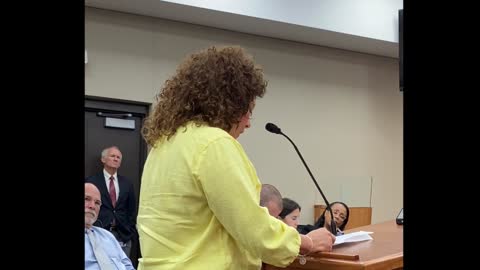 Missy "We Pay Your Salary" Pasco Co. School Board Meeting 061521