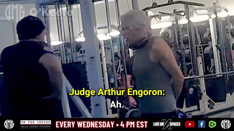 OMG Trolls Dirty Dem Judge Arthur Engoron at Gym