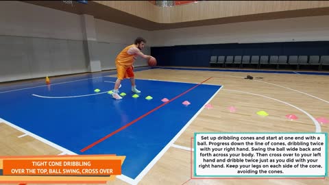 DRIBBLING DRILLS ON THE MOVE
