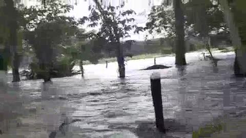 Desbordamiento de río en Cimitarra