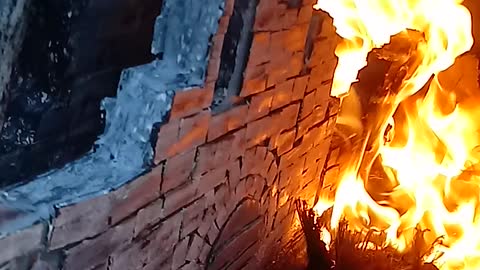 The Burning of Firelink Shrine