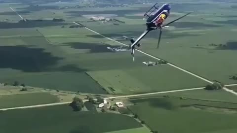 Helicopter stunt