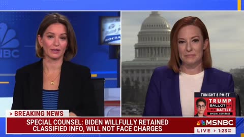 Leftists Go Ballistic On MSNBC's Katy Tur For Daring To Question (Barely) Biden's Mental Fitness