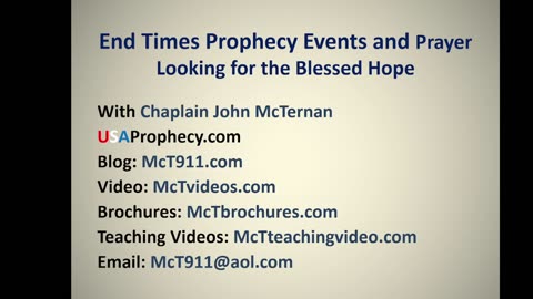 End Times Weekly Prophecy Update