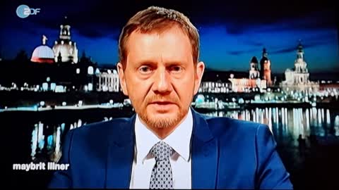 MP Michael Kretschmer - Panikmache bei Illner, ZDF, 11 11 2021, Kubicki gibt Contra