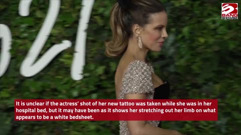 Kate Beckinsale's New Tattoo Tribute.