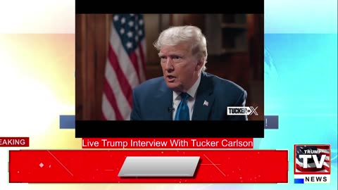 🔴 LIVE COVERAGE: Trump Interview With Tucker Carlson