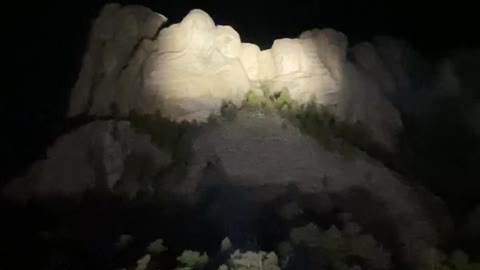 Coolest view of Mt. Rushmore