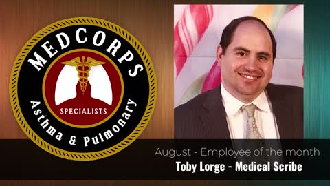 Congratulations to the Medcorps employee of the month for August