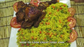 Delicious African fried rice recipe