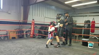 Sparring the Big guys