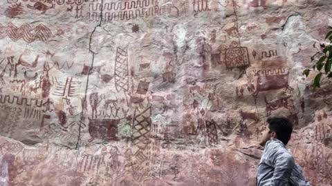 Descubren arte rupestre Amazonico de la Era de Hielo