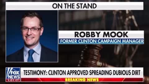 Mook admitted it in open court. Hillary approved spreading the RussiaGate - Alfa bank