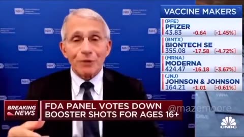Fraudci tries to raionalize why Israel has more cases after being the most vaccinated.
