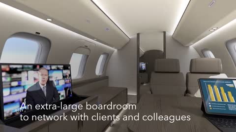 Bombardier Executive cabin