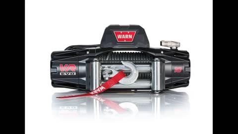 WARN 97740 16.5TI-S Electric 12V Heavyweight Winch with Spydura Pro Synthetic Cable Rope: 3/8"...
