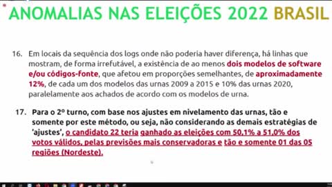Brazil Was Stolen Part 2 | Second Live Audit Results of the Brazilian Elections 2022