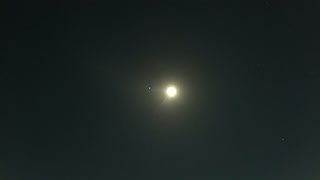 Night lapse of the full moon Jan 2022. GoPro