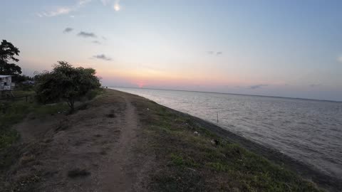 Guyana sea wall