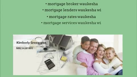 mortgage lenders waukesha wi