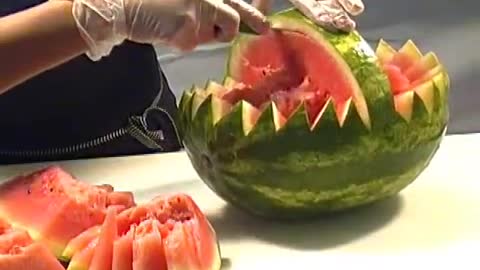 How To: Carve A Fruit Watermelon Basket