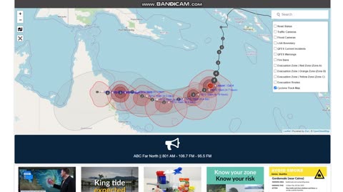 Cat 4 Cyclone FNQ - Cairns Council Info