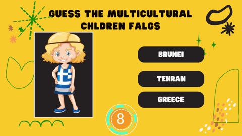 Guess the Multicultural Children Falgs QUIZ VIDEO