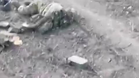 Avdeevskoe direction, Donetsk region. Strictly 18+ A large number of corpses of Russian forces