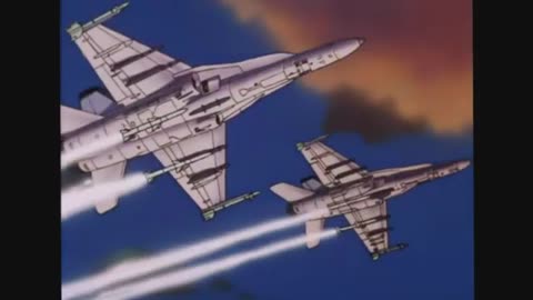 Area88 1985 F 20 Tigershark english _area88 _anime _japaneseanime _retroanime