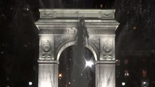 New York, NY — Washington Square Park (Night)