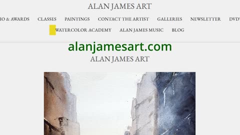 Alan James Art Ad