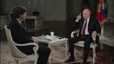 Vladimir Putin answered questions from Tucker Carlson