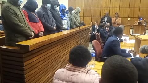 Eight arrested officers of the VIP protection service, make their first court appearance